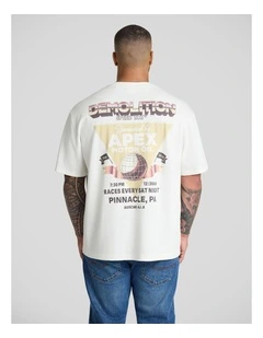 Demolition Relaxed Fit Tee in White