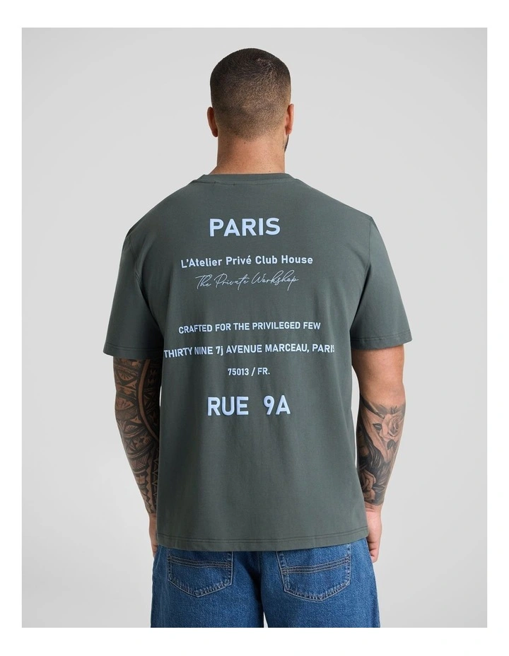 Private Stretch Classic Tee in Slate image 1