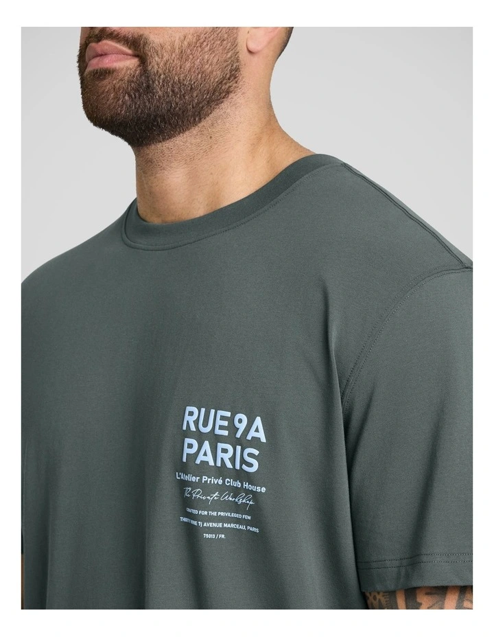 Private Stretch Classic Tee in Slate image 3