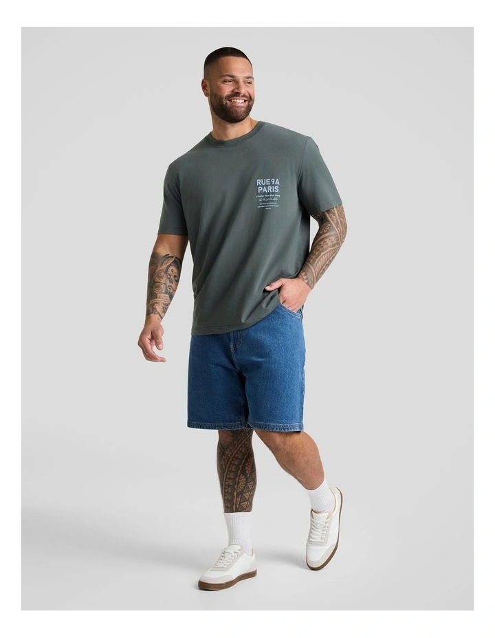 Private Stretch Classic Tee in Slate image 4