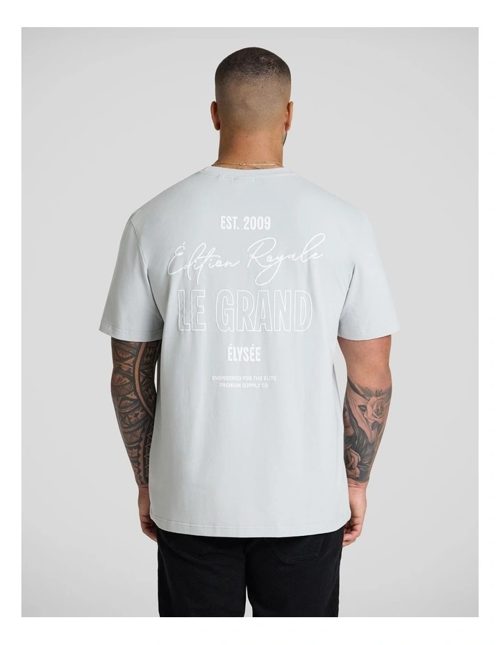 Royale Stretch Classic Tee in Cool Grey image 1