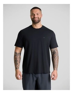 TMR Active Everyday Tee in Black