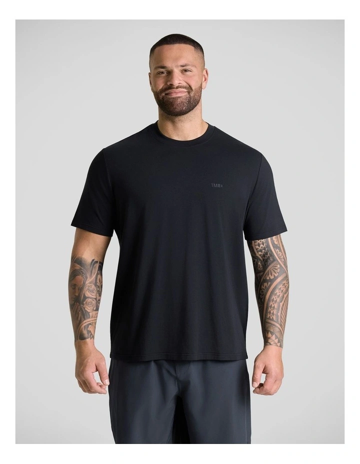 TMR Active Everyday Tee in Black image 1