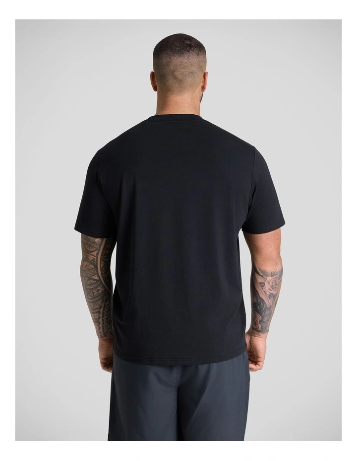 TMR Active Everyday Tee in Black image 2