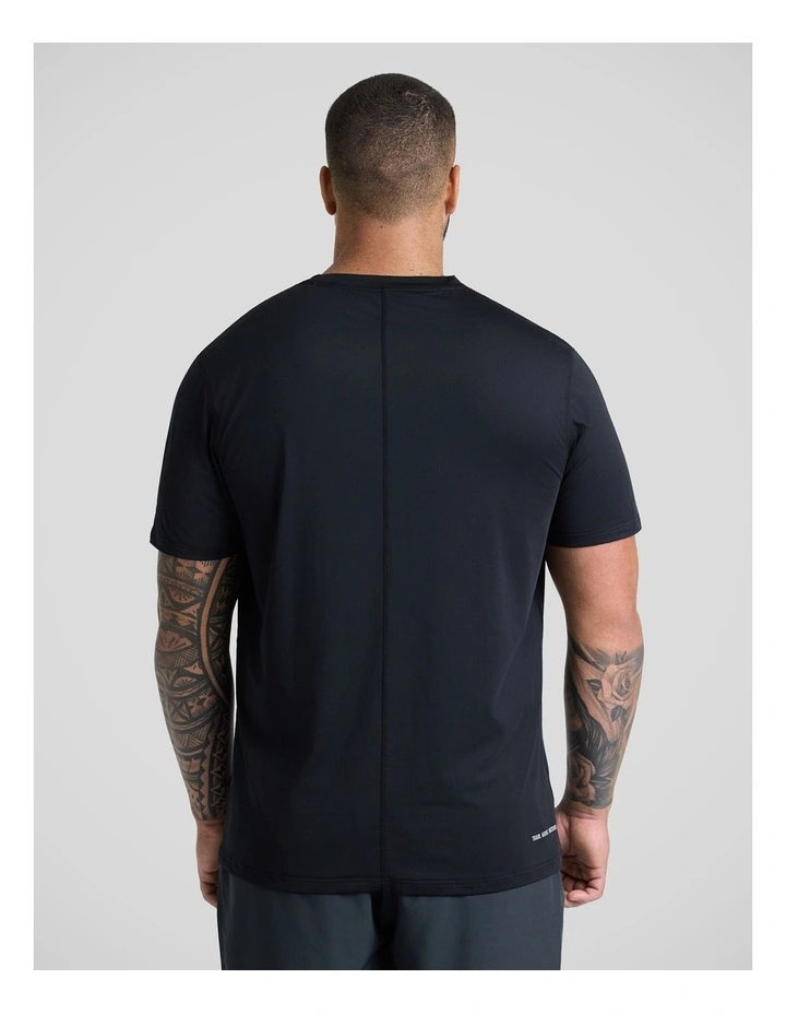 TMR Active Training Tee in Black image 2