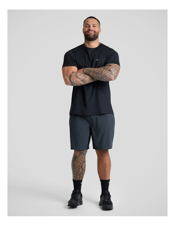 TMR Active Training Tee in Black image 4
