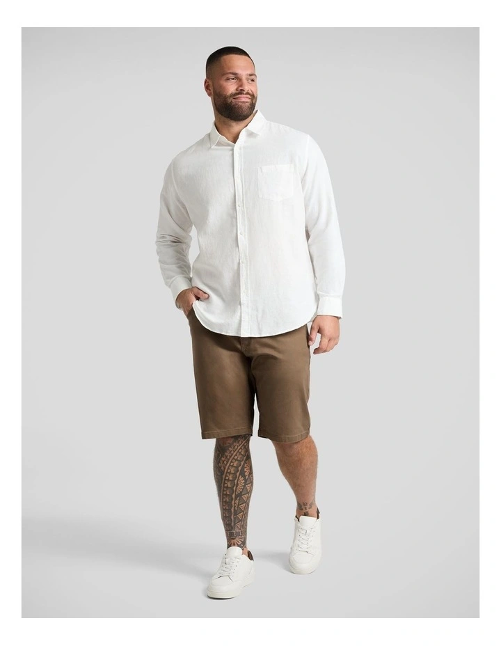 Cameron Knit Short in Tobacco image 4