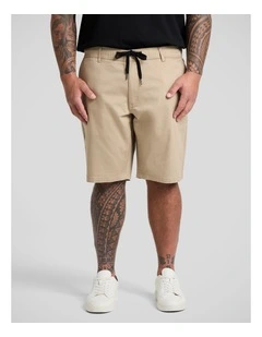 Hugh Knit Chino Short in String