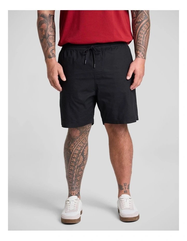 Kai Stretch Volley Short in Black image 1