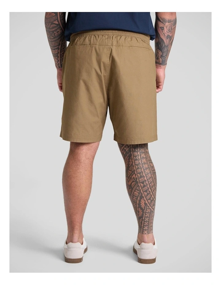 Kai Stretch Volley Short in Camel image 2
