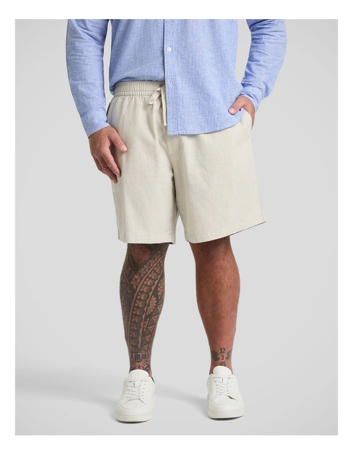 Shoreline Linen Short in String image 1