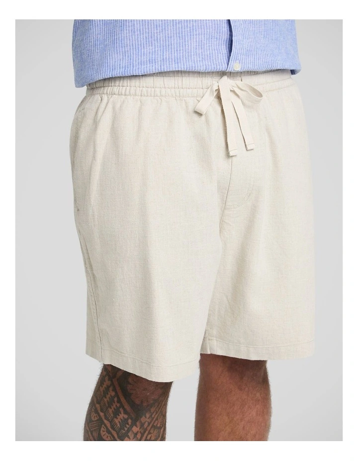 Shoreline Linen Short in String image 3