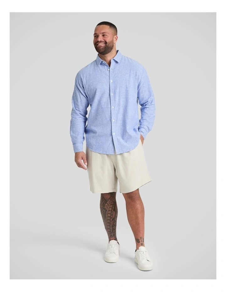 Shoreline Linen Short in String image 4