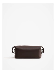Derwent Wash Bag in Espresso