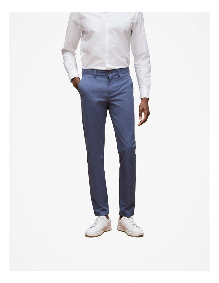 Slim Fit Chino Pant in Dark Blue image 1