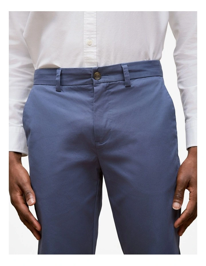 Slim Fit Chino Pant in Dark Blue image 3