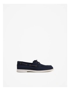 Keeling Boat Shoe in Navy