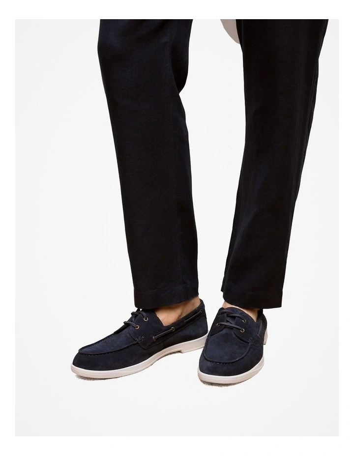 Keeling Boat Shoe in Navy image 2