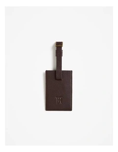Wynyard Luggage Tag in Espresso