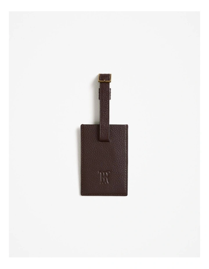 Wynyard Luggage Tag in Espresso image 1