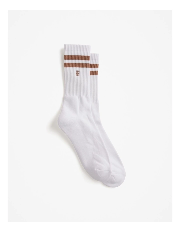 Monogram Sport Sock in Headland image 1