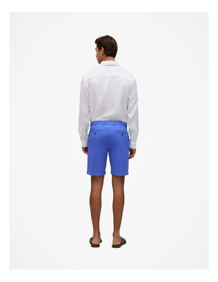 Cotton Twill Chino Shorts in Vivid Blue image 5