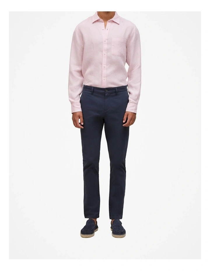 Slim Fit Chino Pant in Navy image 2