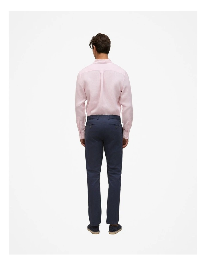 Slim Fit Chino Pant in Navy image 6