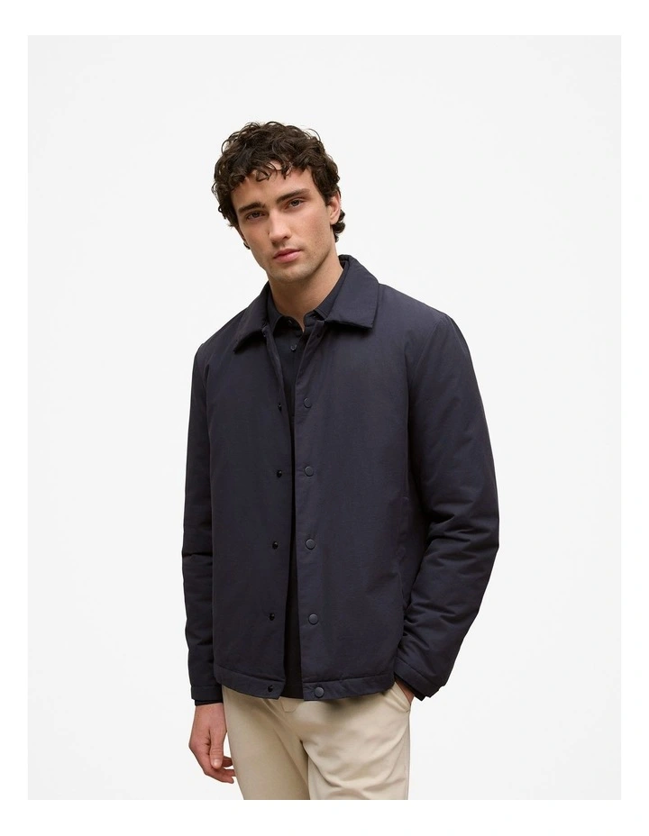 Travel Padded Jacket in Navy image 1