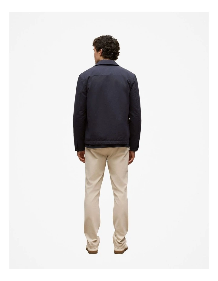 Travel Padded Jacket in Navy image 5