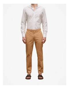 Regular Fit Modern Chino Pant in Camel