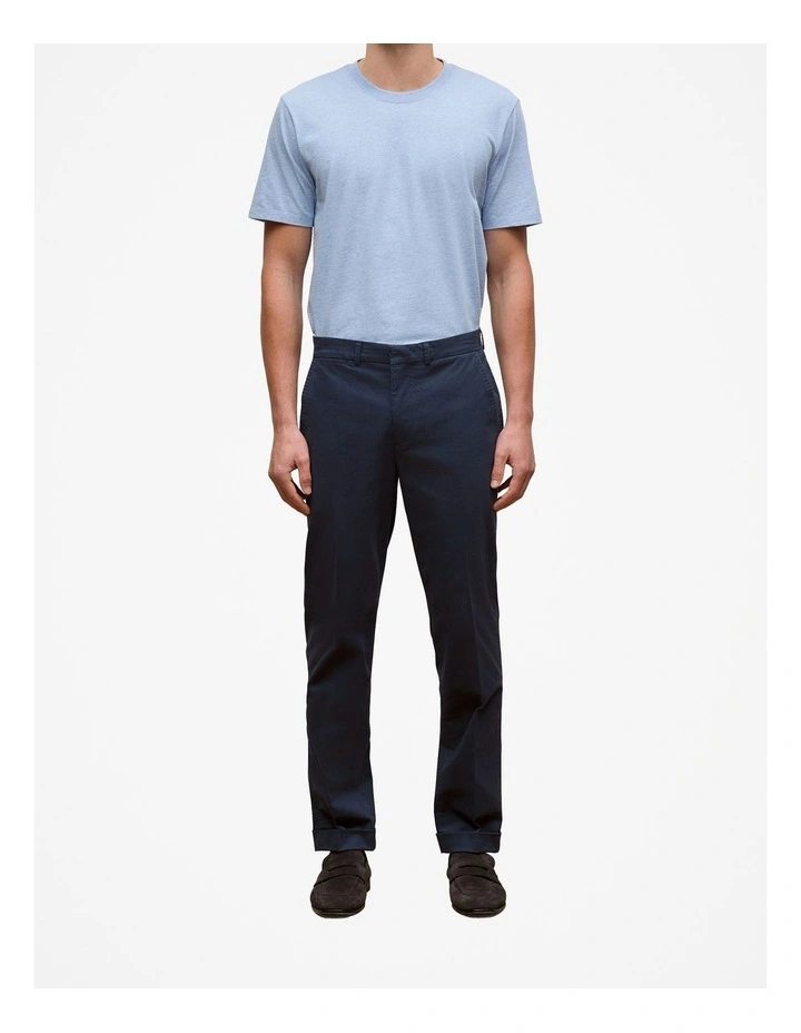 Regular Fit Modern Chino Pant in Navy image 1