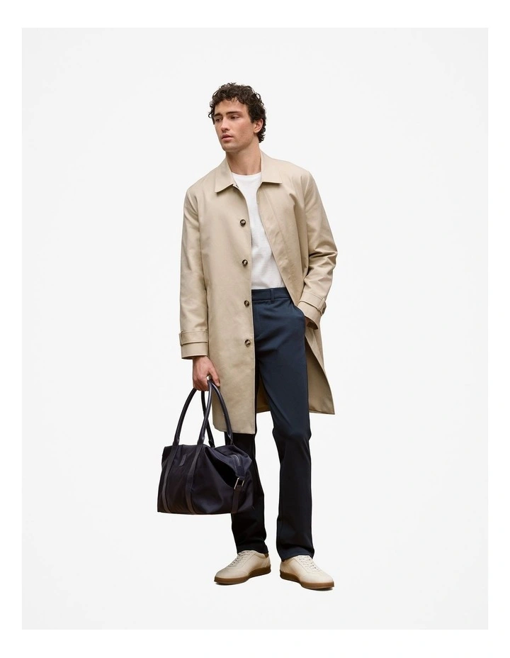 Terra Leather Trimmed Travel Bag in Night Sky image 2