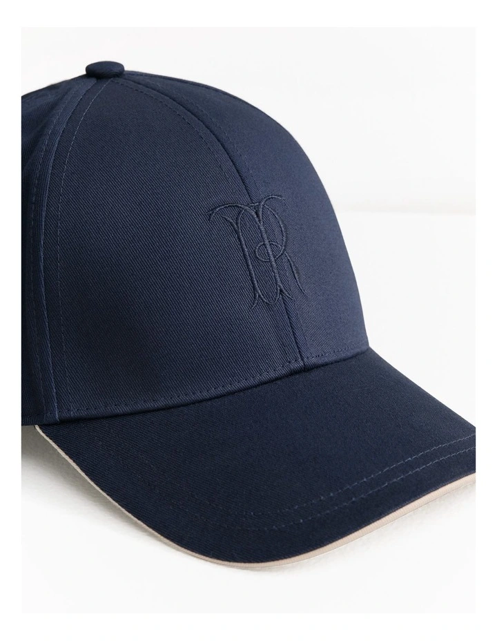 Leo Monogram Cap in Night Sky image 3