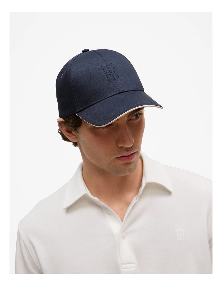Leo Monogram Cap in Night Sky image 4