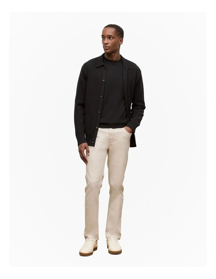 Merino Classic Crew in Black image 2