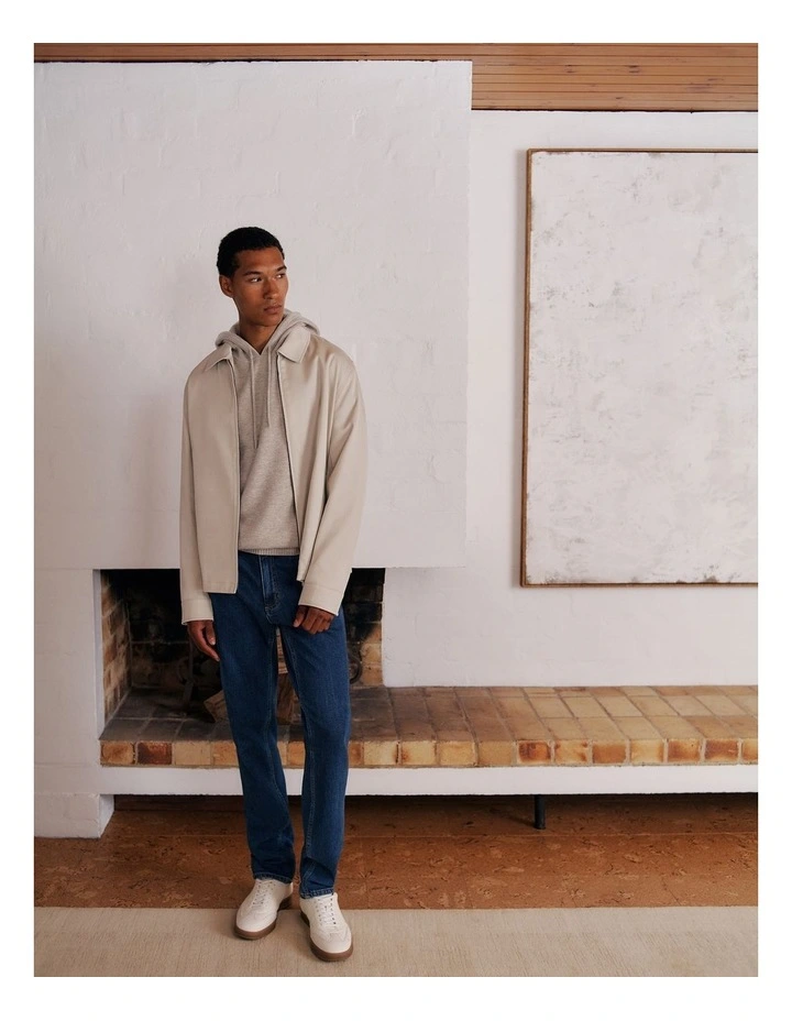 Harrington Jacket in Putty image 2