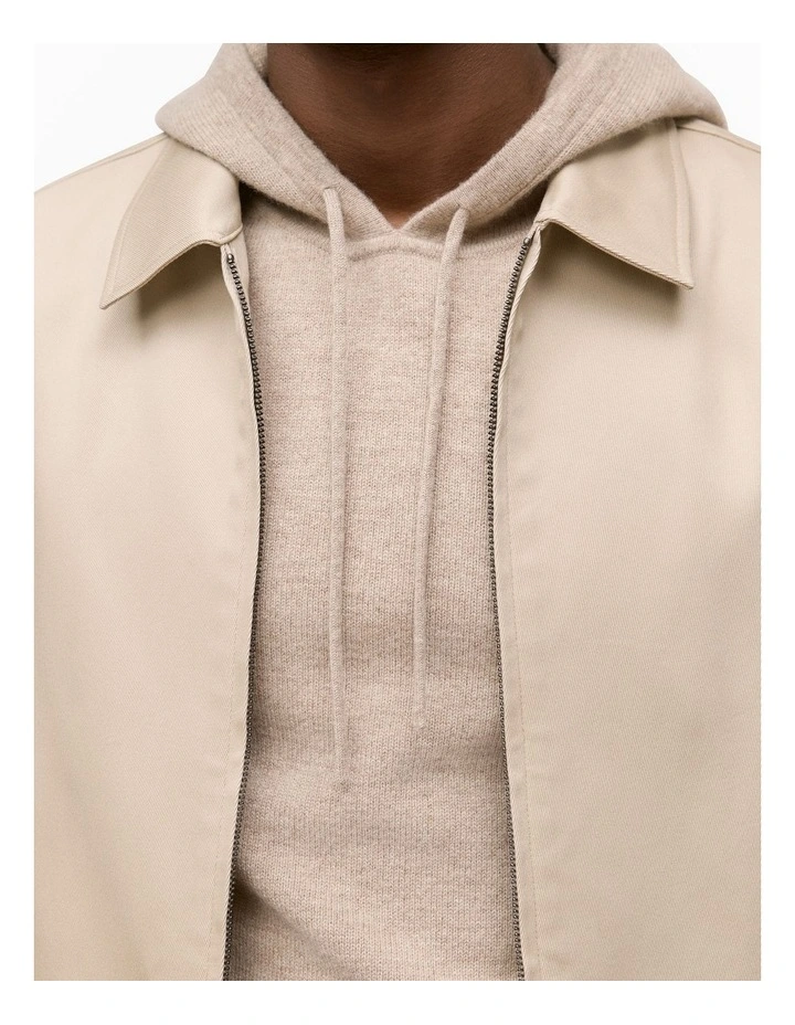 Harrington Jacket in Putty image 4