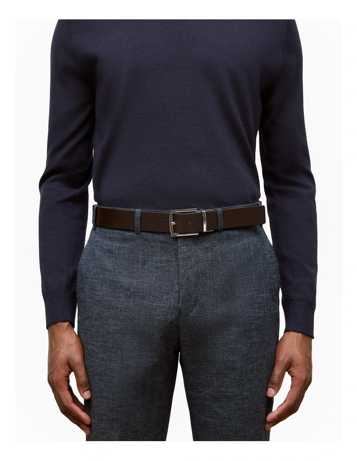 Tarna Reversible Belt in Black image 2