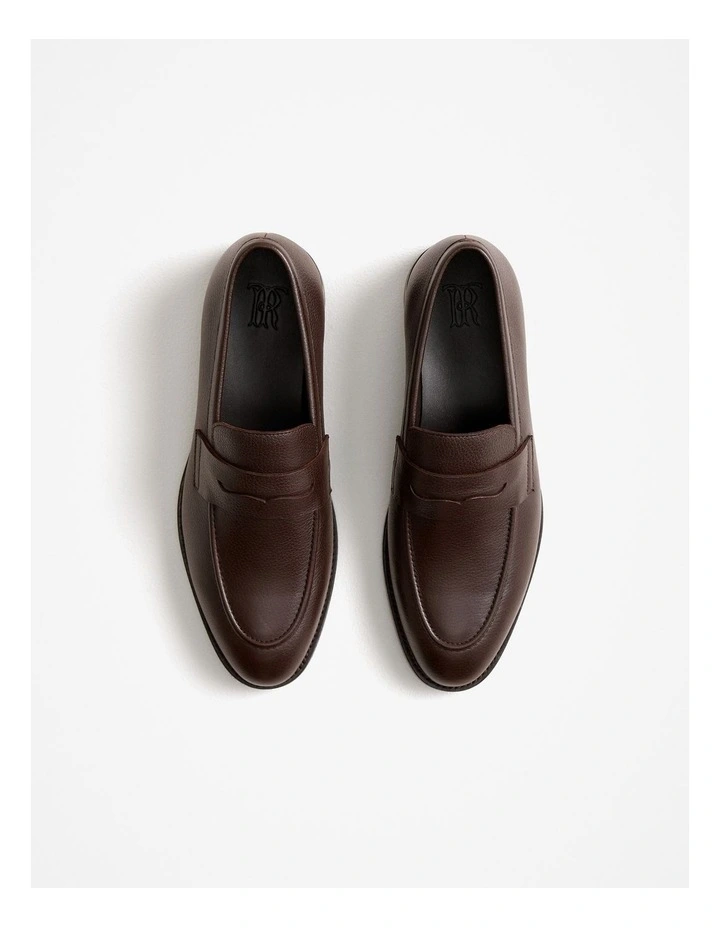 Umber Saddle Loafer in Espresso image 3