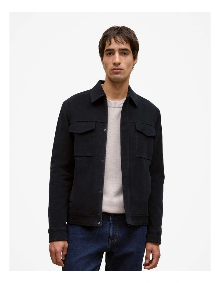 Moleskin Harrington in Navy image 1