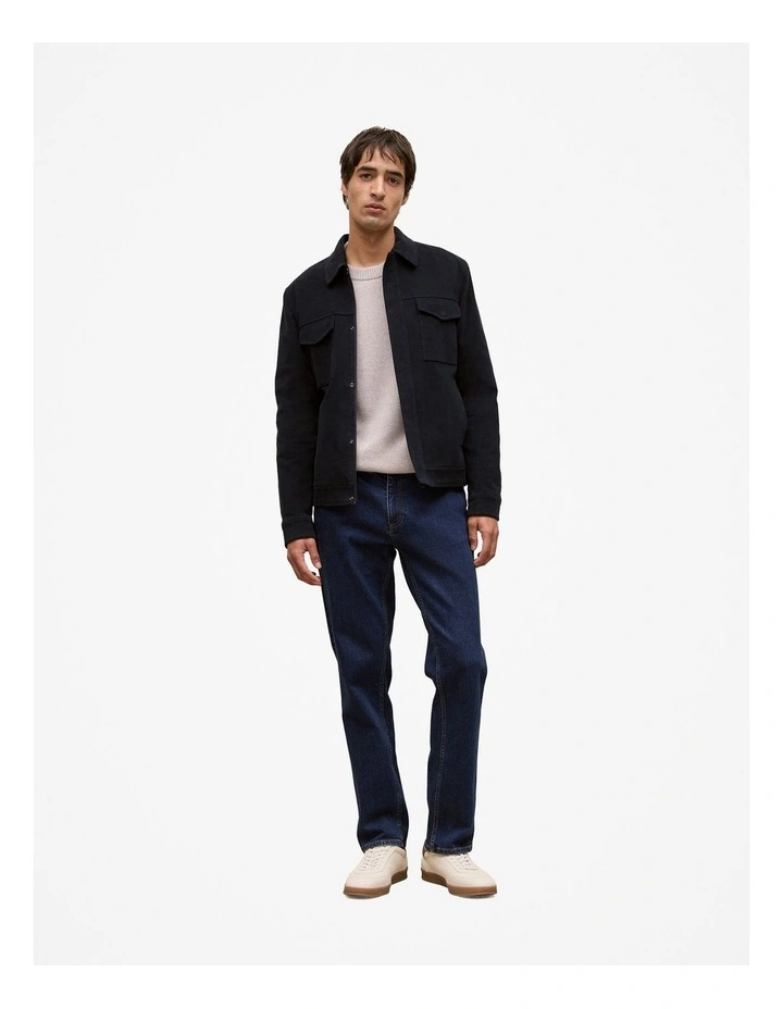 Moleskin Harrington in Navy image 3