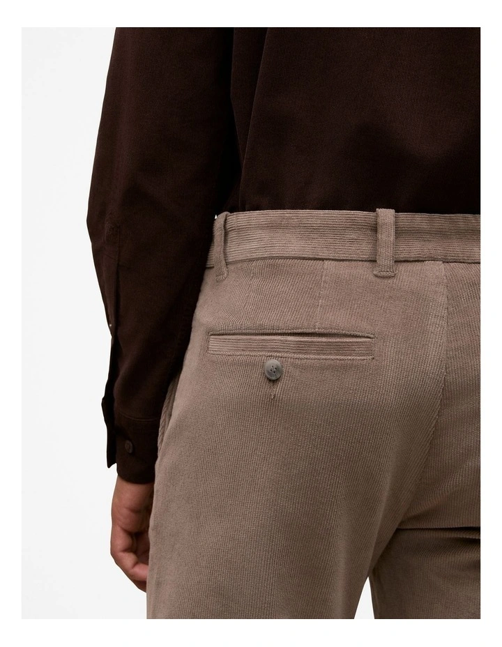 Regular Fit Cord Classic Pant in Cinder image 3