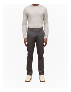 Slim Fit Chino in Charcoal