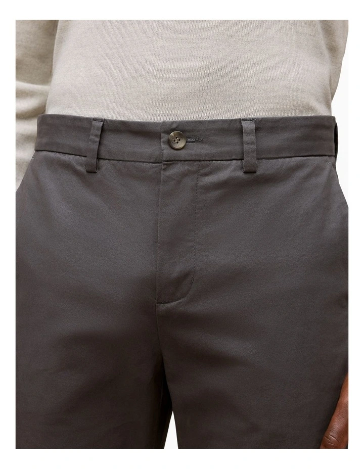 Slim Fit Chino in Charcoal image 3