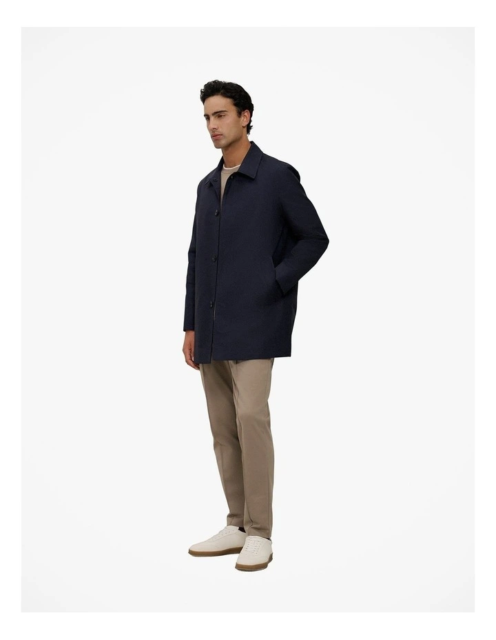 Classic Mac Coat in Navy image 2
