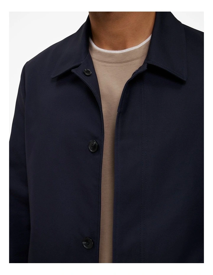 Classic Mac Coat in Navy image 3