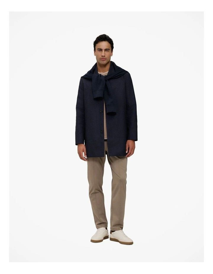 Classic Mac Coat in Navy image 4