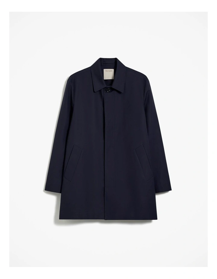 Classic Mac Coat in Navy image 7