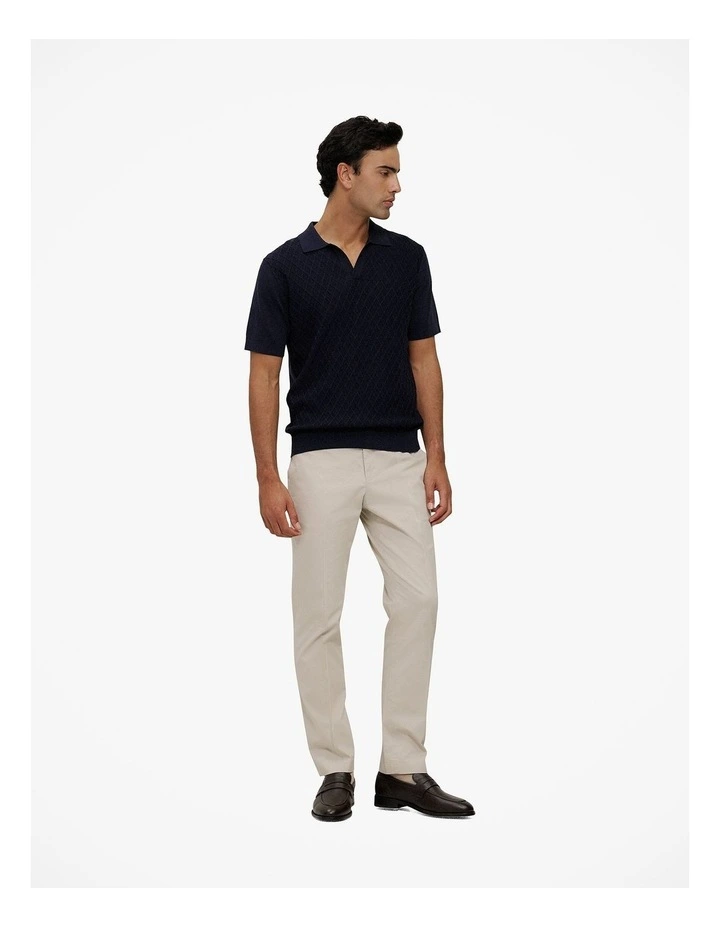 Cotton Twill Trouser in Fawn image 2